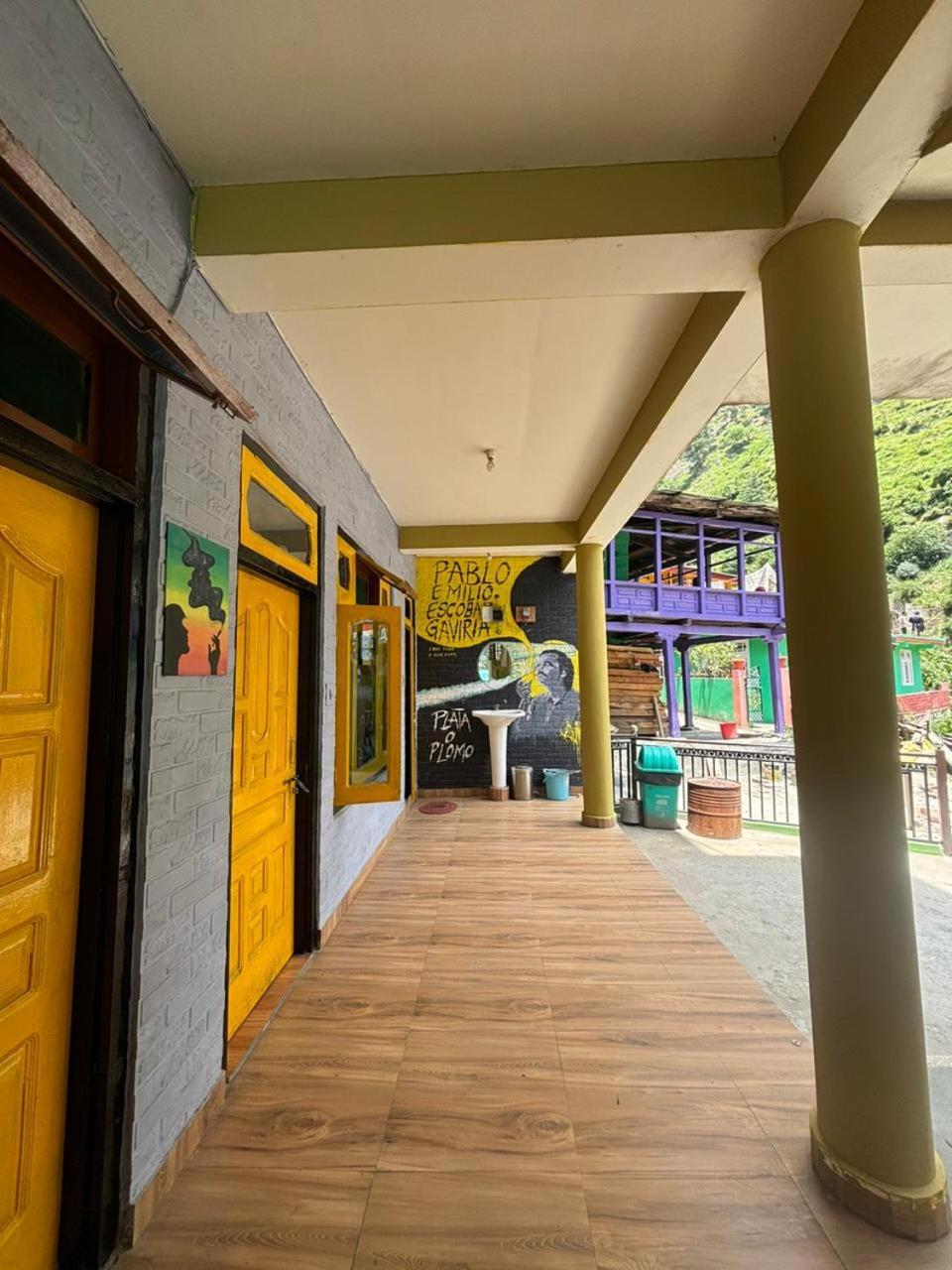 Pahadirovers Homestay & Cafe 卡索尔 外观 照片